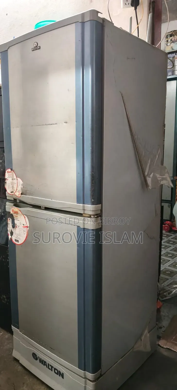 ওয়ালটন ফ্রিজ বিক্রি হবে।