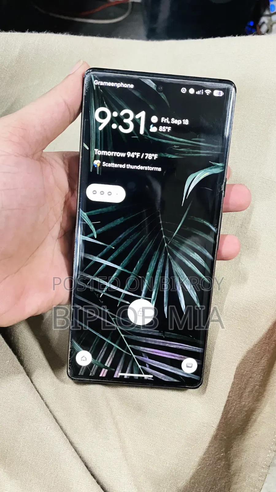 Google Pixel 6 Pro 256 GB Black