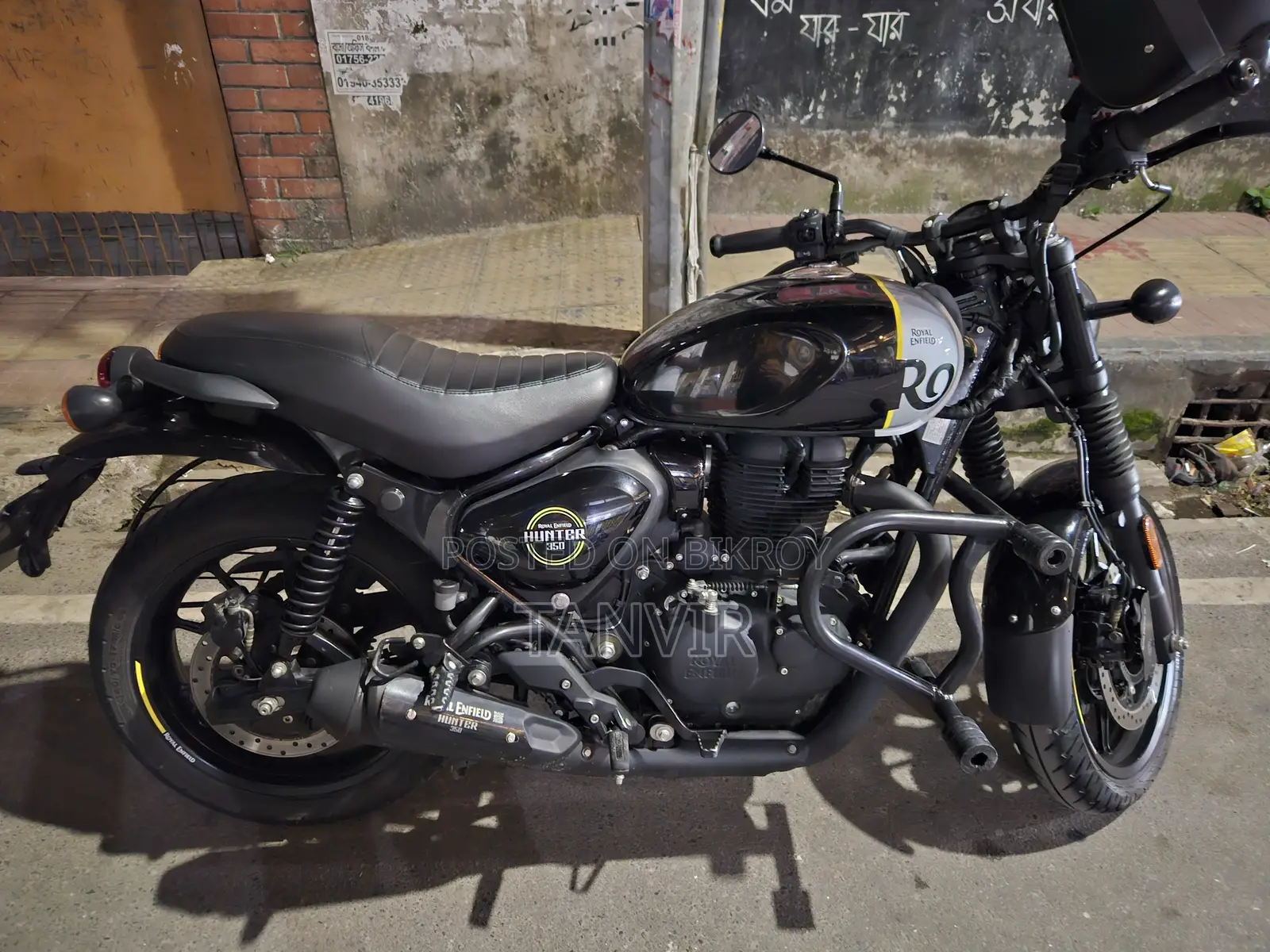 Hunter Cafe Racer 350cc 2025 Black