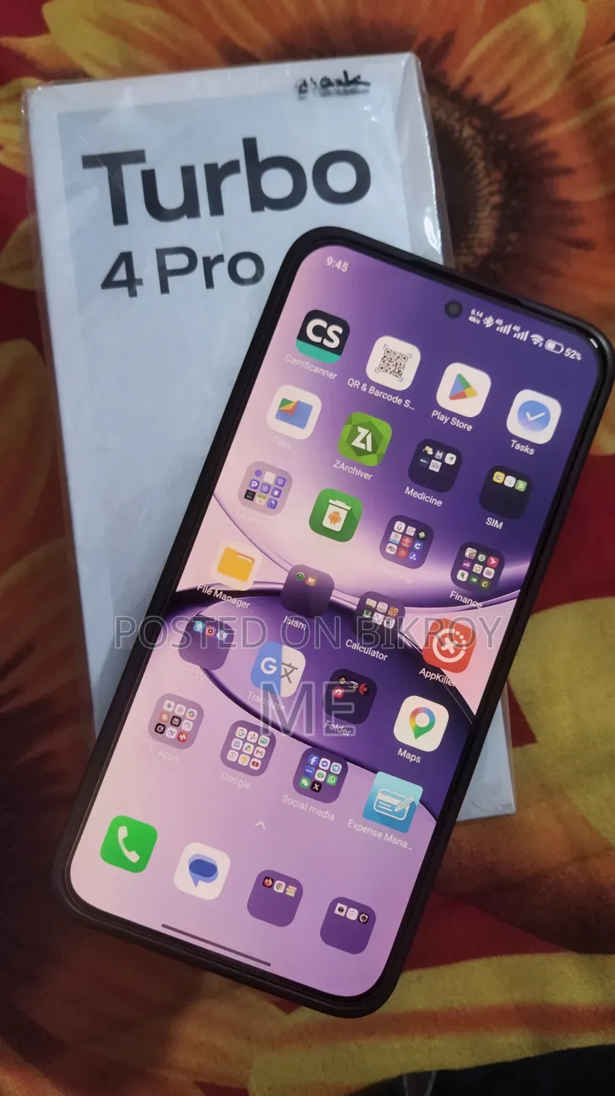 Xiaomi Redmi Turbo 4 Pro 256 GB Black