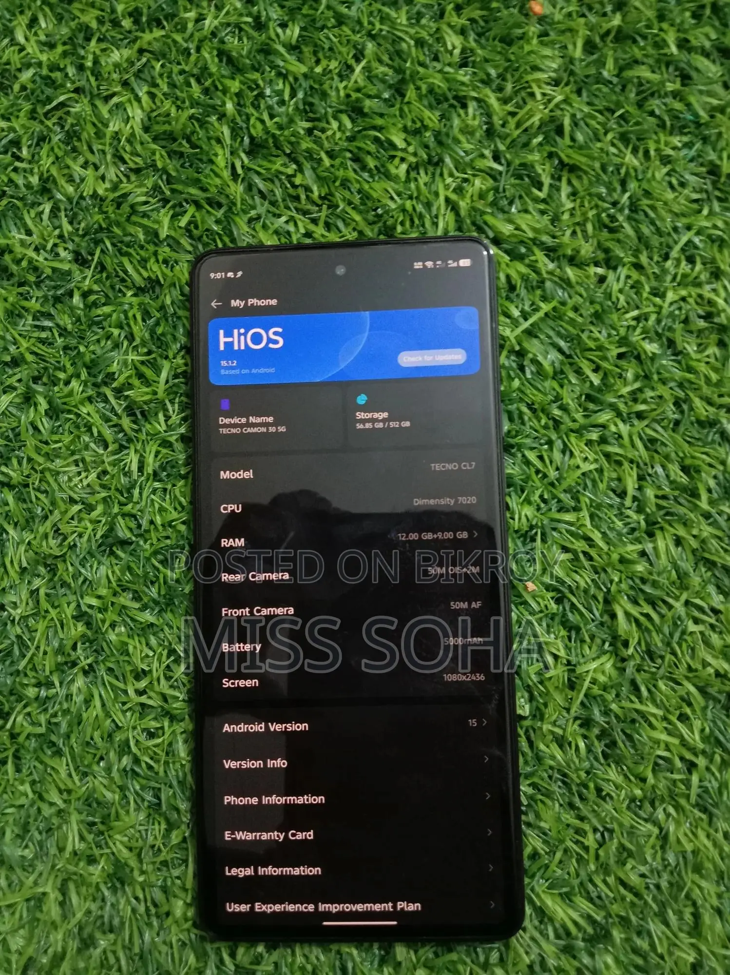Tecno Camon 30 Pro 5G 512 GB Black