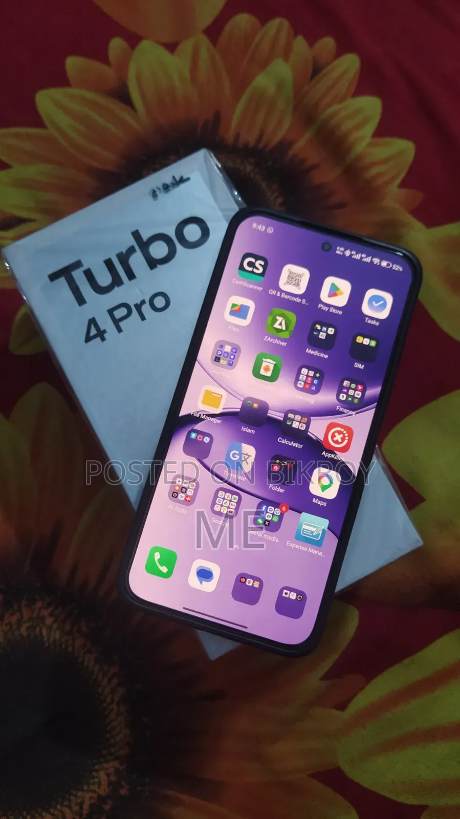 Xiaomi Redmi Turbo 4 Pro 256 GB Black