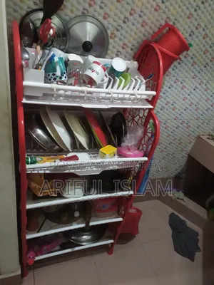 Kitchen rack will be sold.