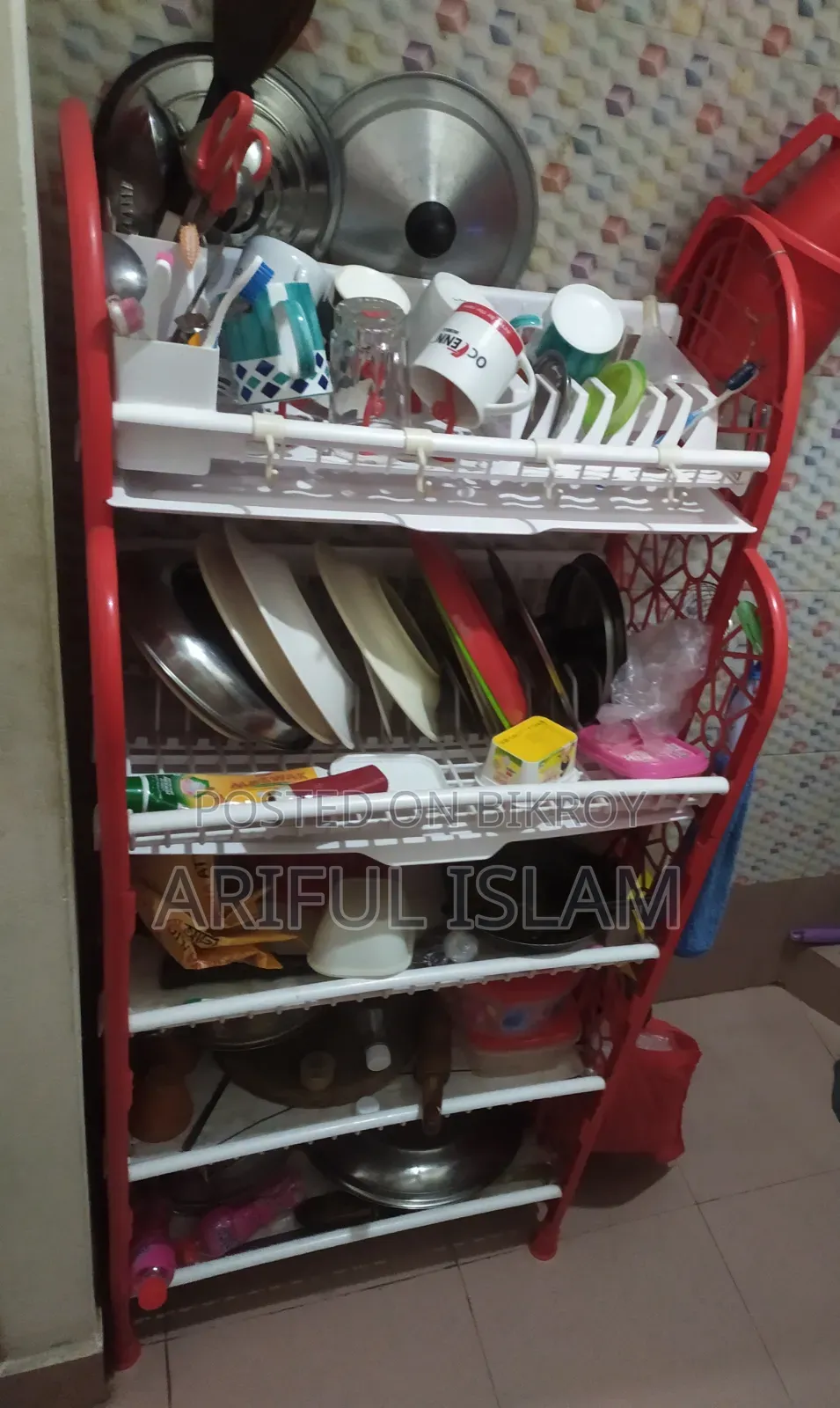 কিচেন রেক বিক্রি হবে।