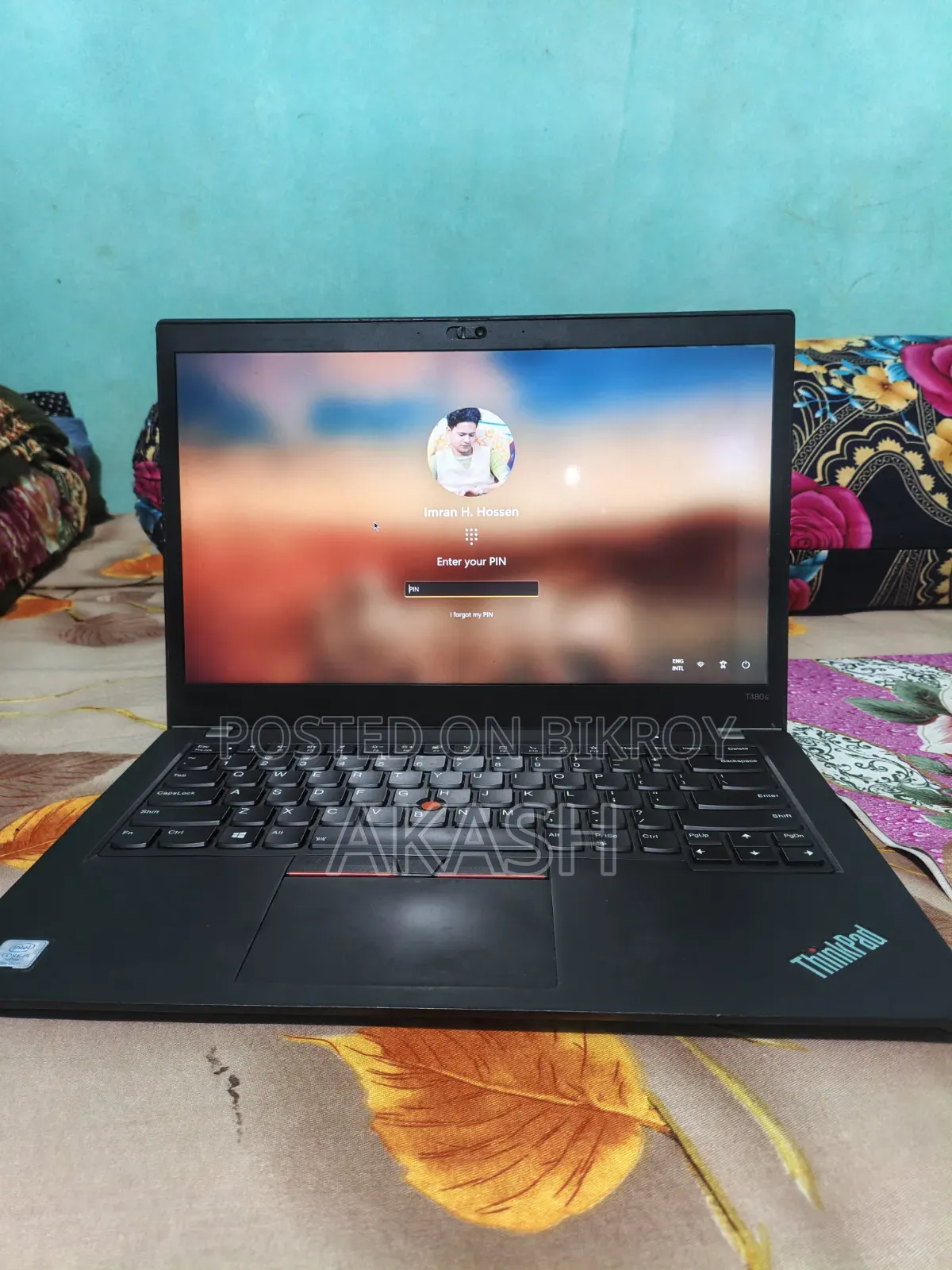 Laptop Lenovo ThinkPad T480s 16GB Intel Core i5 SSD 256GB