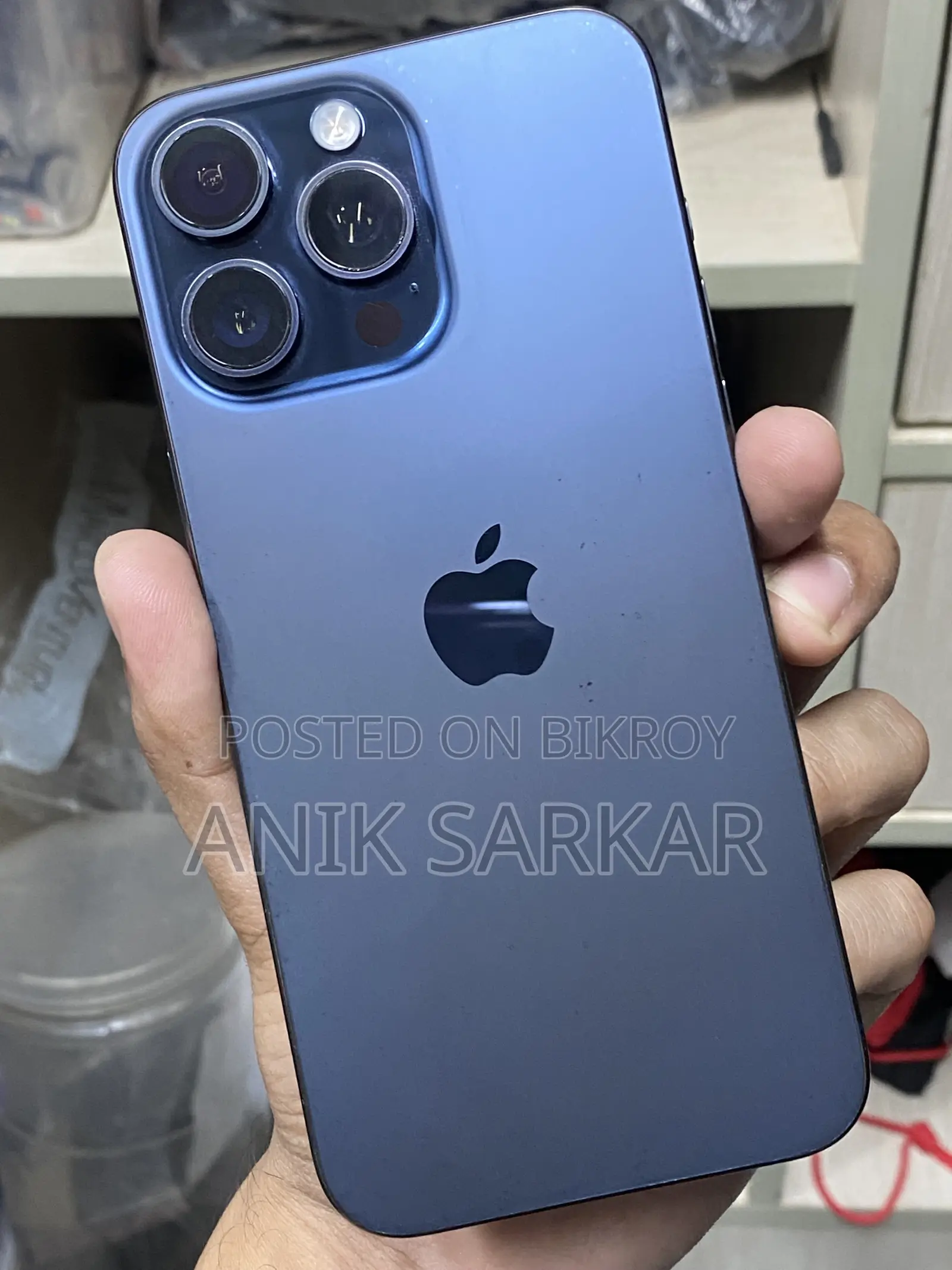 অ্যাপল আইফোন ১৫ প্রো ম্যাক্স ২৫৬ জিবি ব্ল্যাক