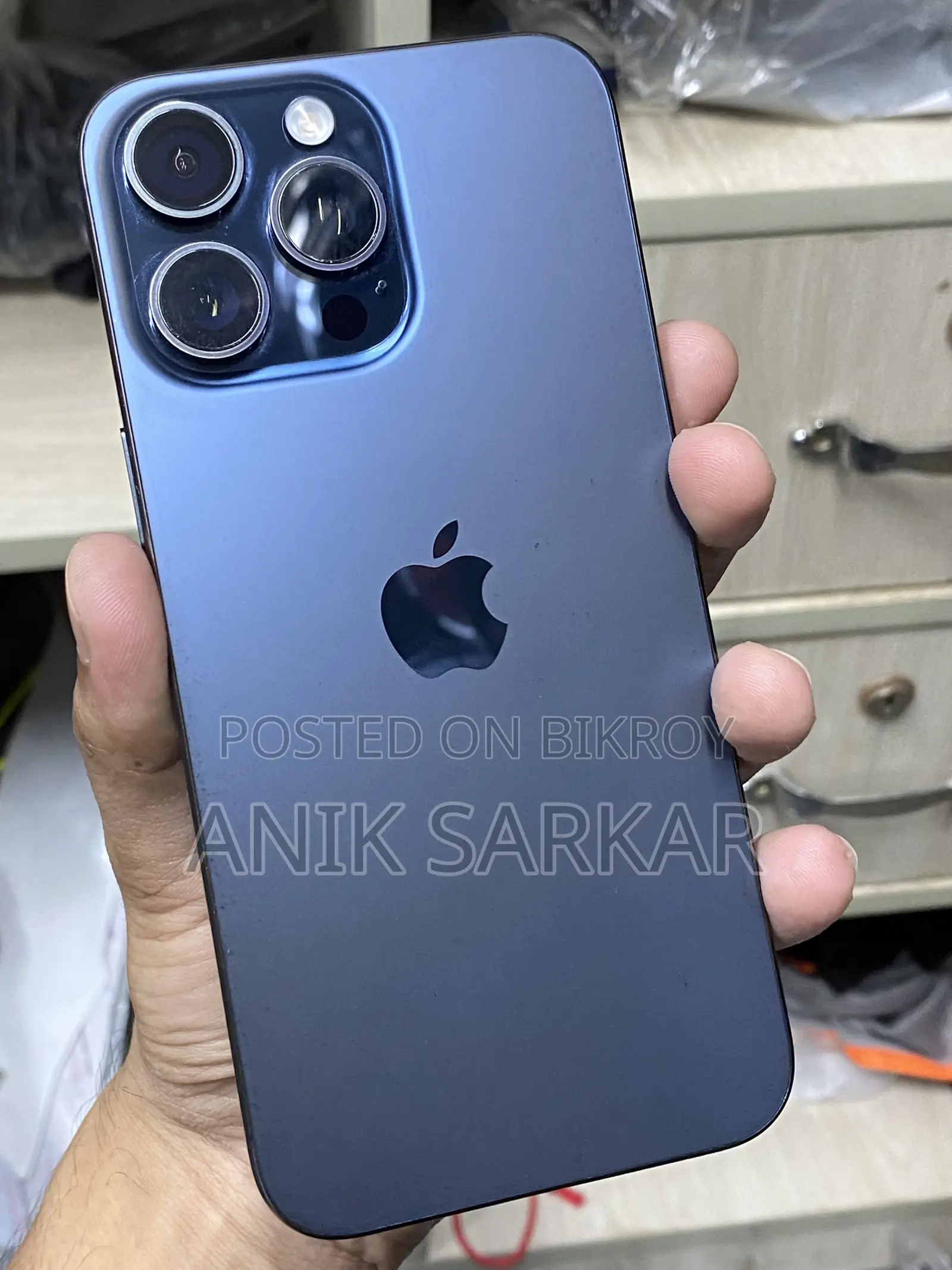 অ্যাপল আইফোন ১৫ প্রো ম্যাক্স ২৫৬ জিবি ব্ল্যাক