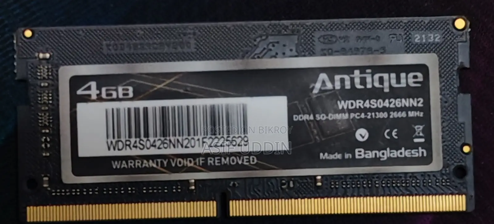4gb Laptop Ram