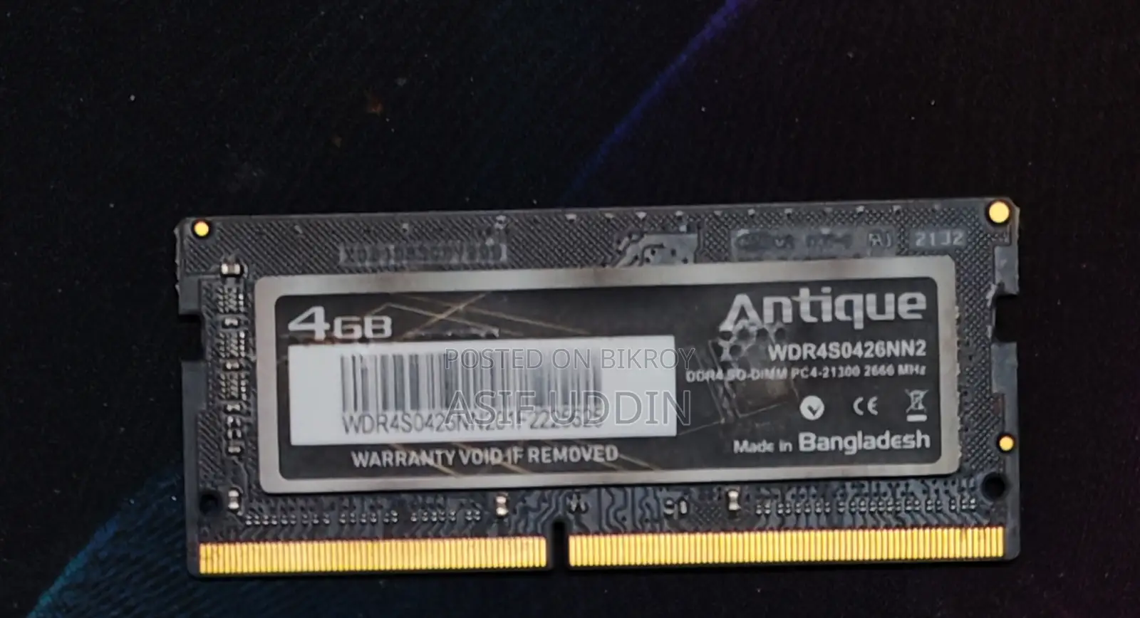 4gb Laptop Ram