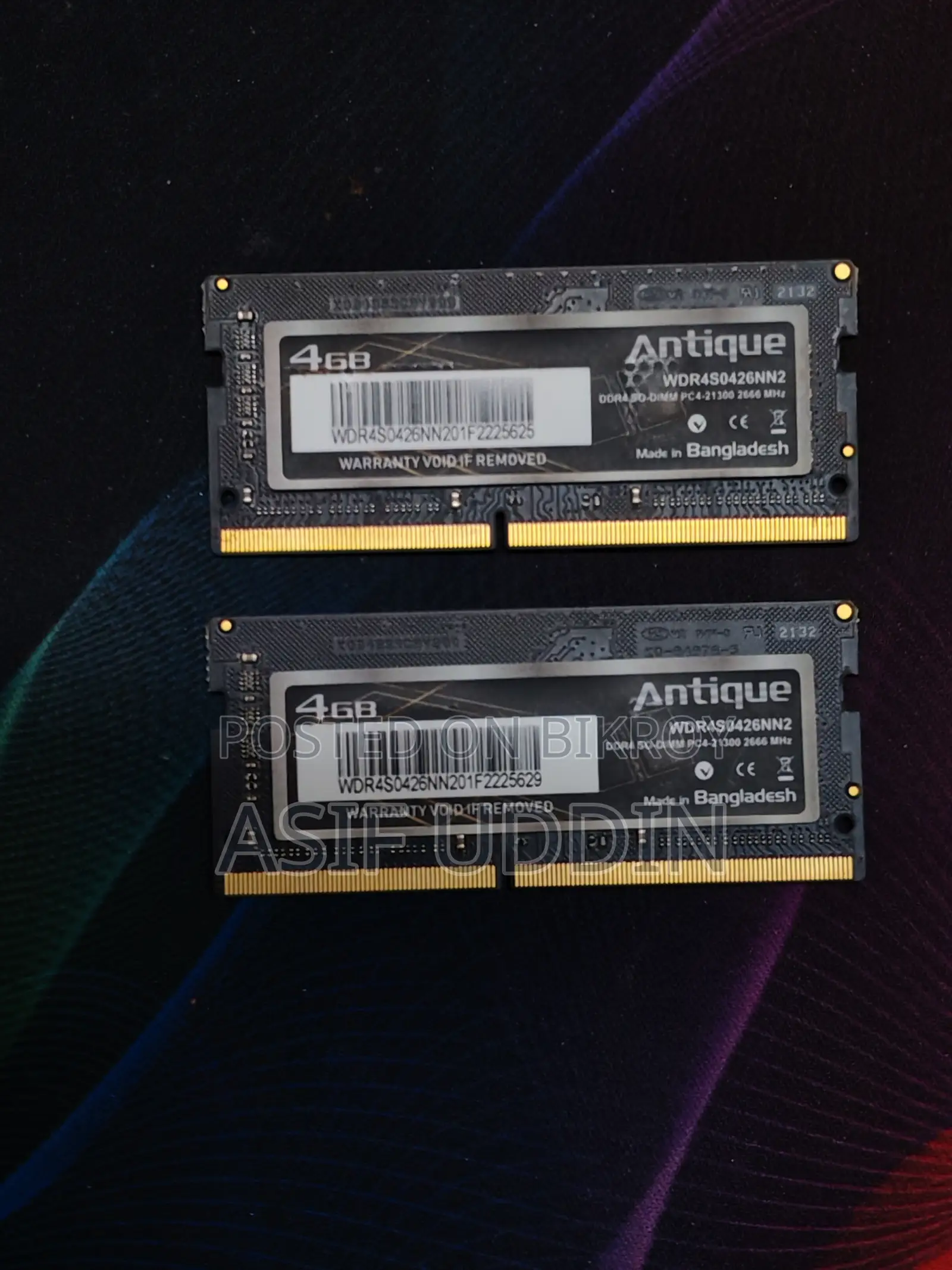4gb Laptop Ram