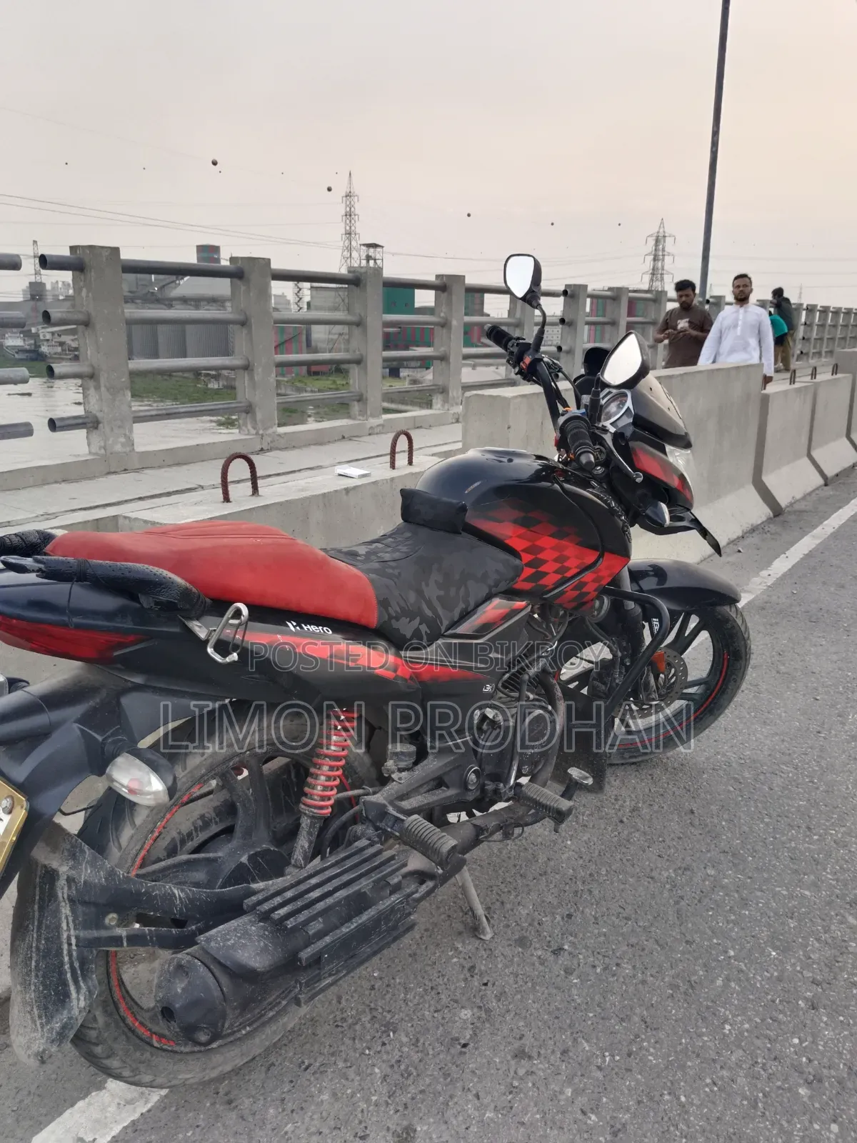 New Hero Ignitor 125 Techno 2023 Black
