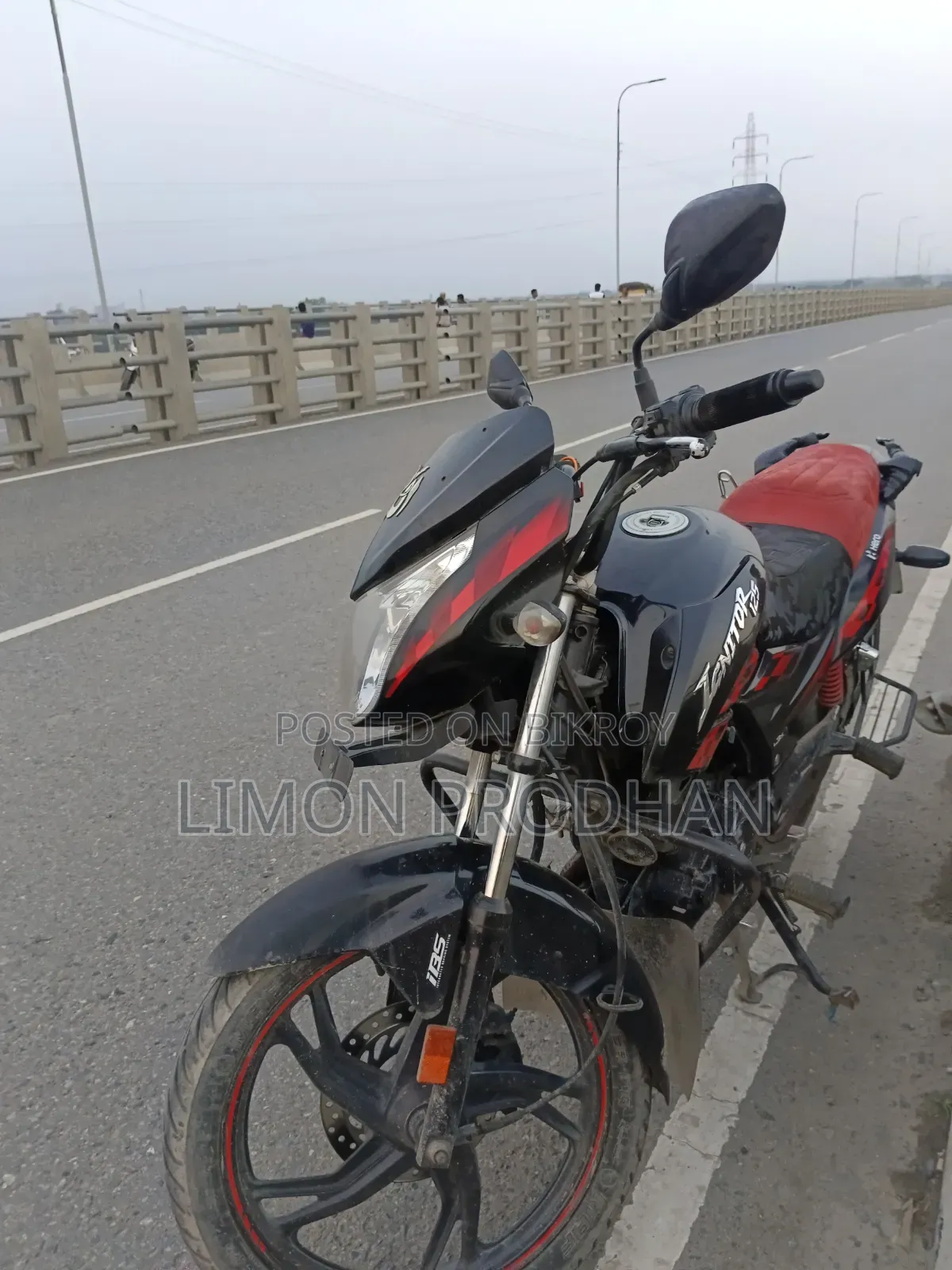 New Hero Ignitor 125 Techno 2023 Black