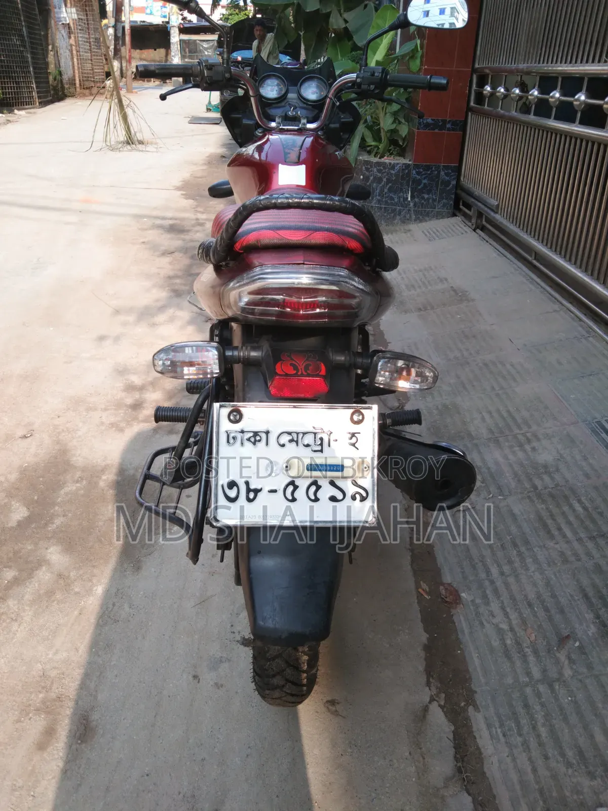 New Bajaj Discover 100 2016 Red