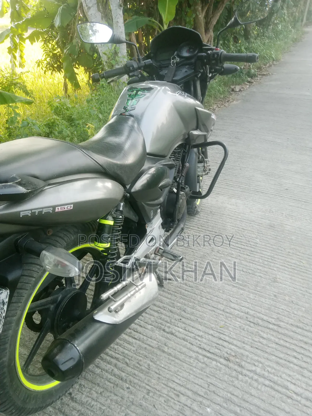 TVS Apache RTR 160 2V ABS 2007 Gray