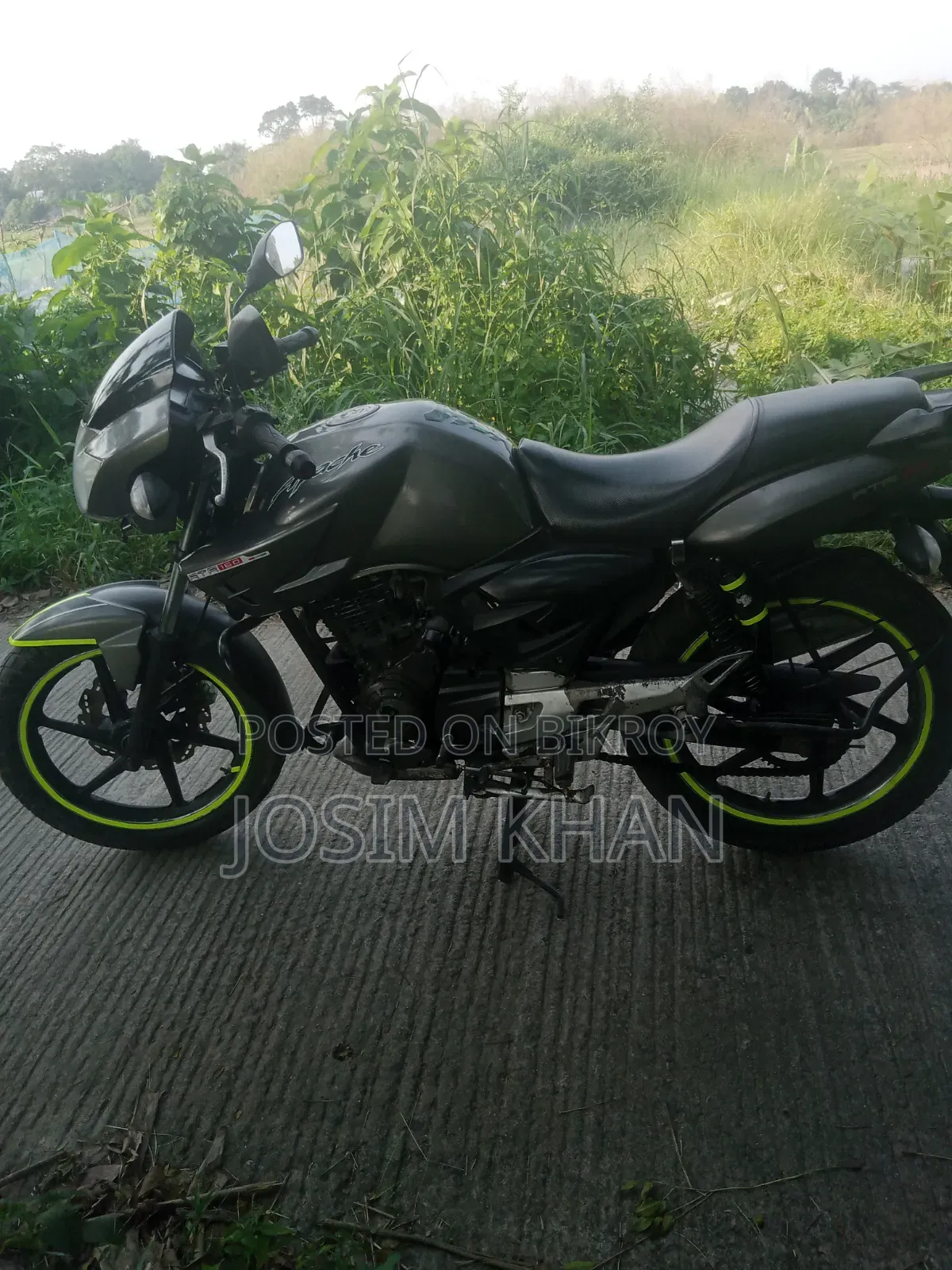 TVS Apache RTR 160 2V ABS 2007 Gray