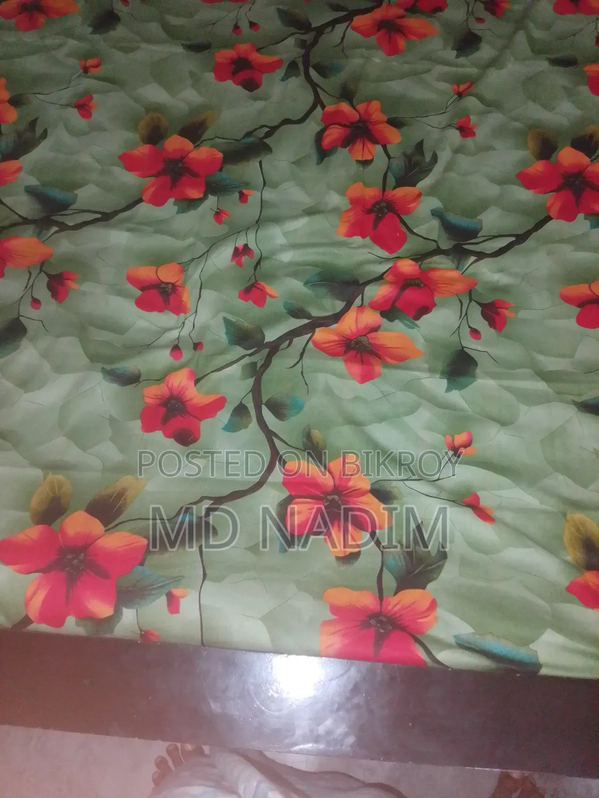 Bed sheet will be sold