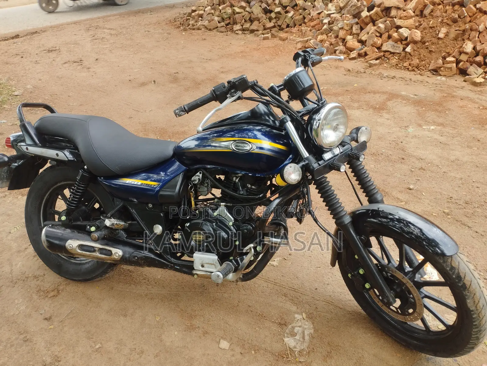Bajaj Avenger 150 Street 2017 Blue