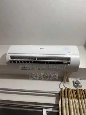 Haier ১ টন ইনভার্টার এসি ইউভি কুল ১ বছরের অফিসিয়াল ওয়ারেন্টি