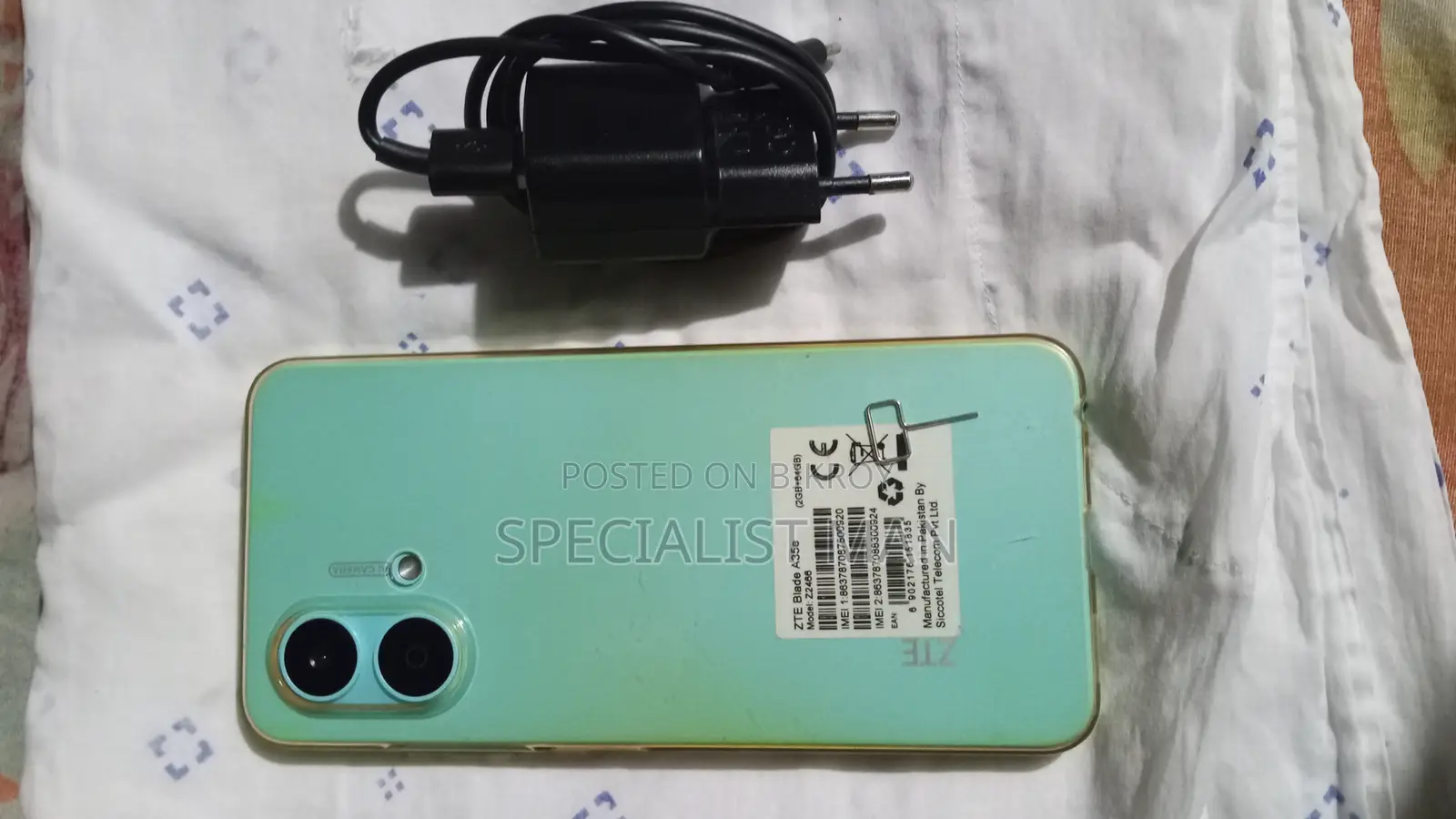 ZTE 64 GB গ্রীন