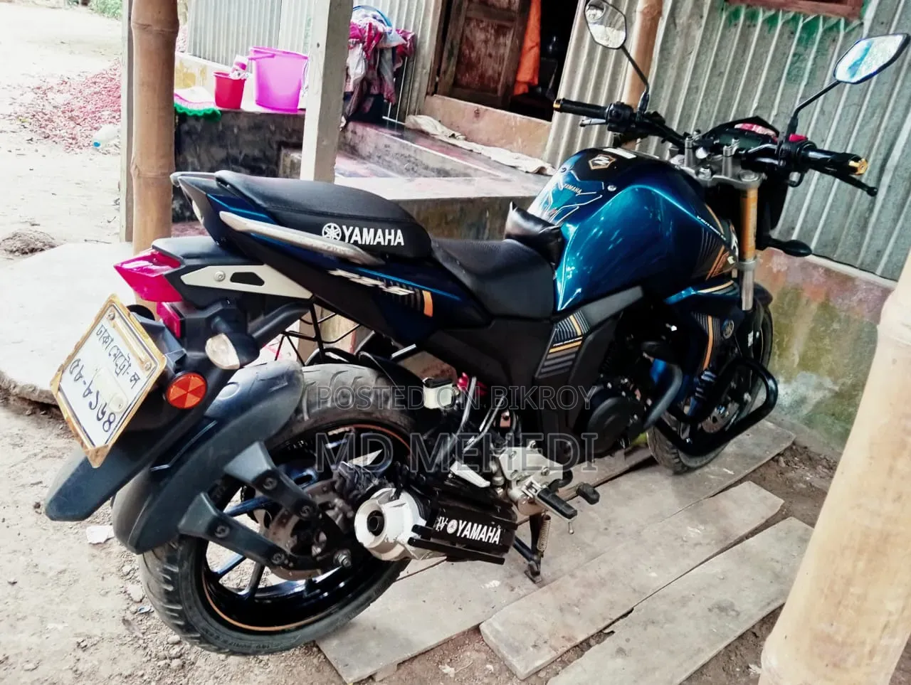 Yamaha FZS V2 2022 Blue