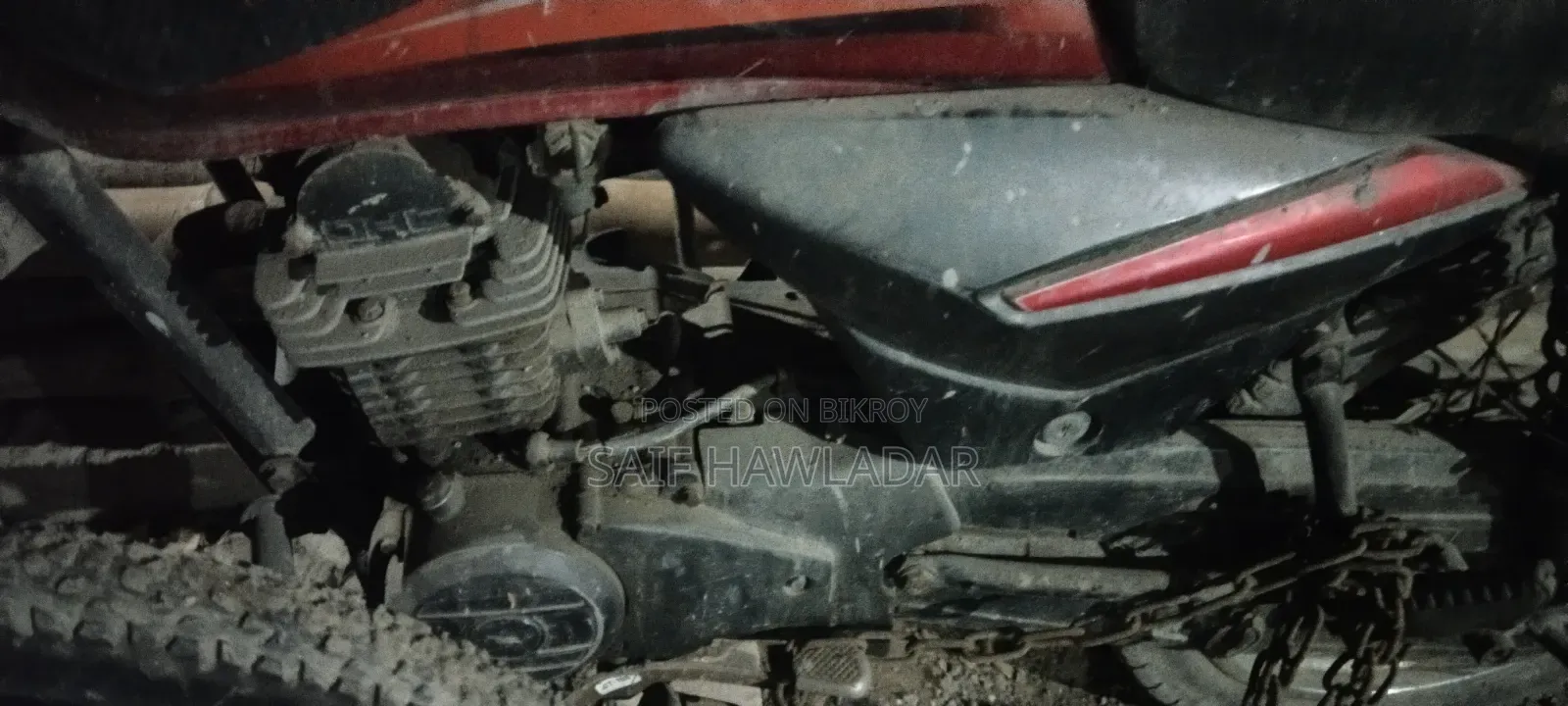 Bajaj Platina 110 2008 Red