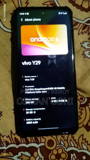 Vivo Y29 4G 256 GB Gold