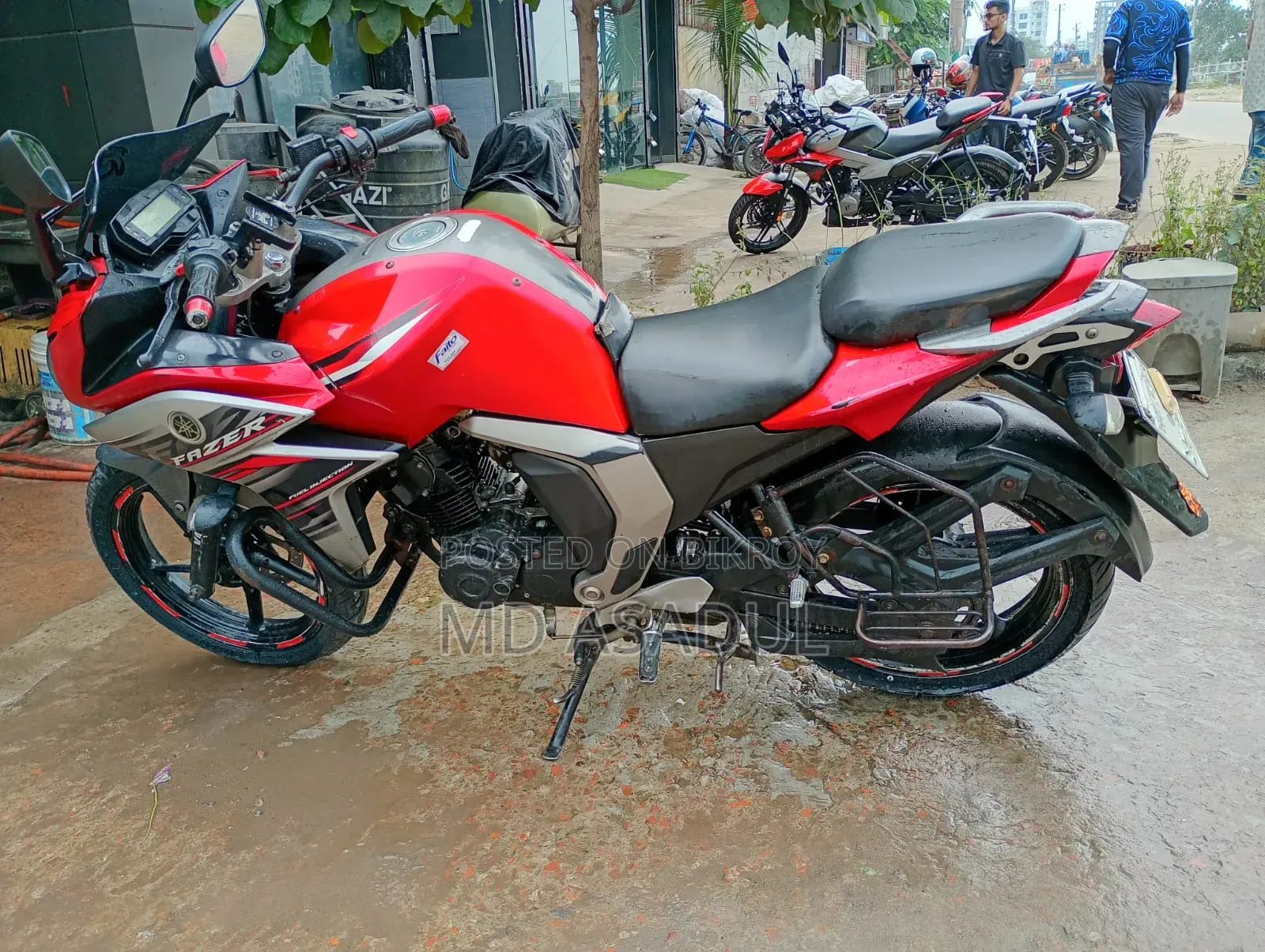 Yamaha Fazer FI V2 2017 Red