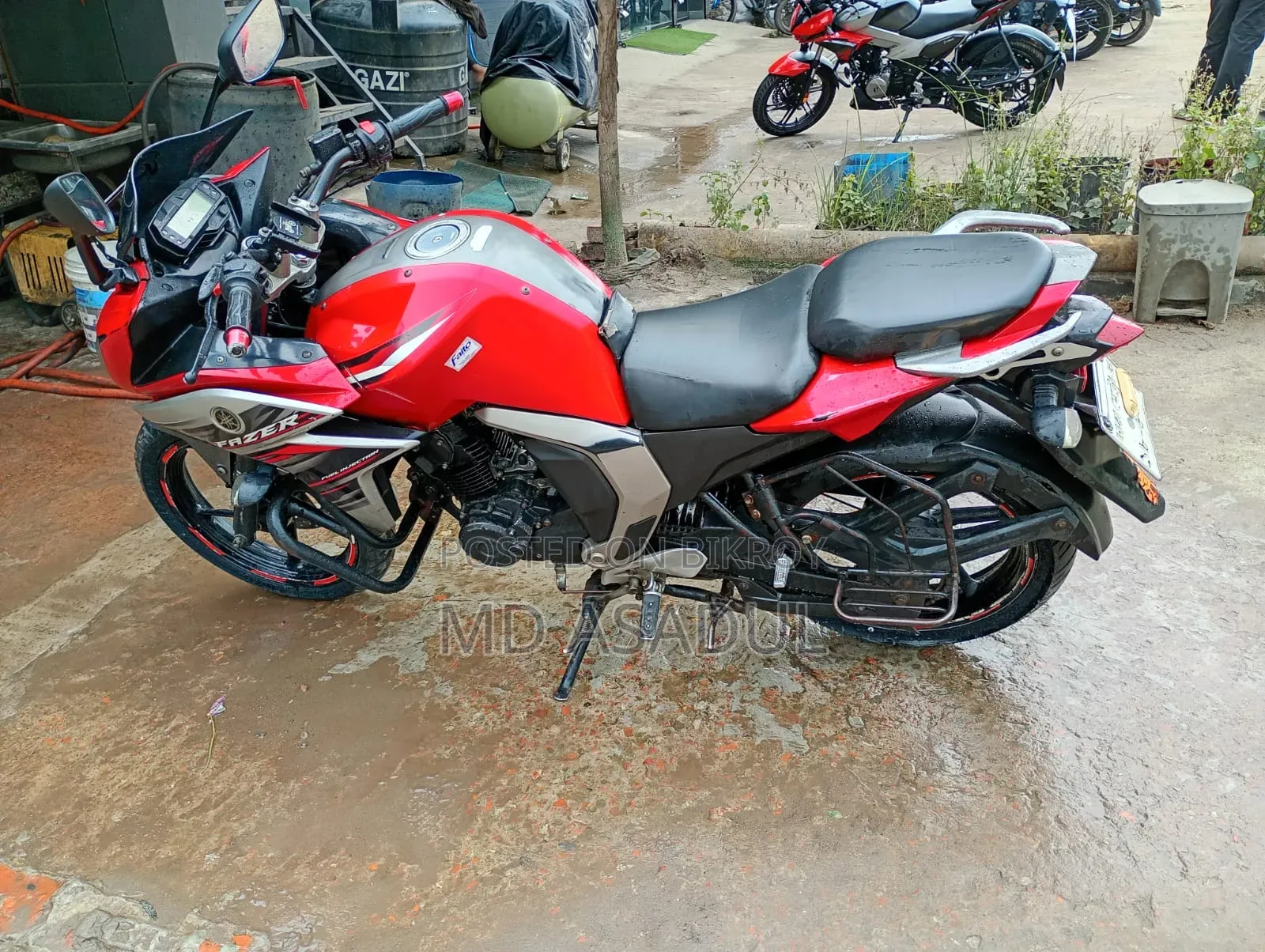 Yamaha Fazer FI V2 2017 Red