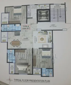 3-Bedroom Apartment in Jatrabari for Sale