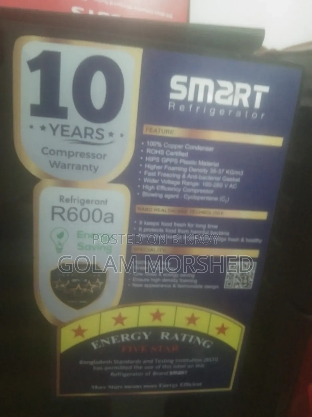 Sony SMART Refrigerator for Sale