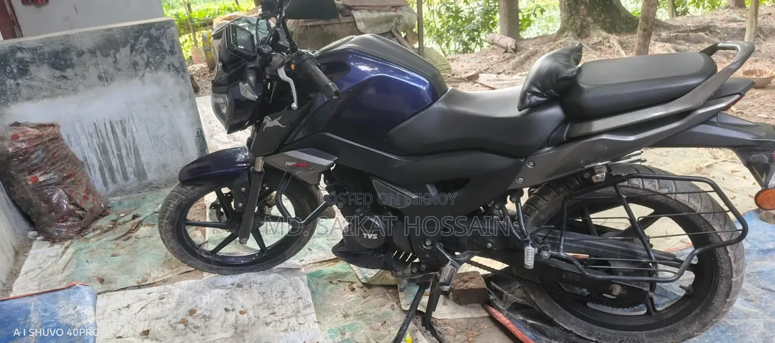নতুন টিভিএস রাইডার ১২৫ ২০২৪ ব্ল্যাক