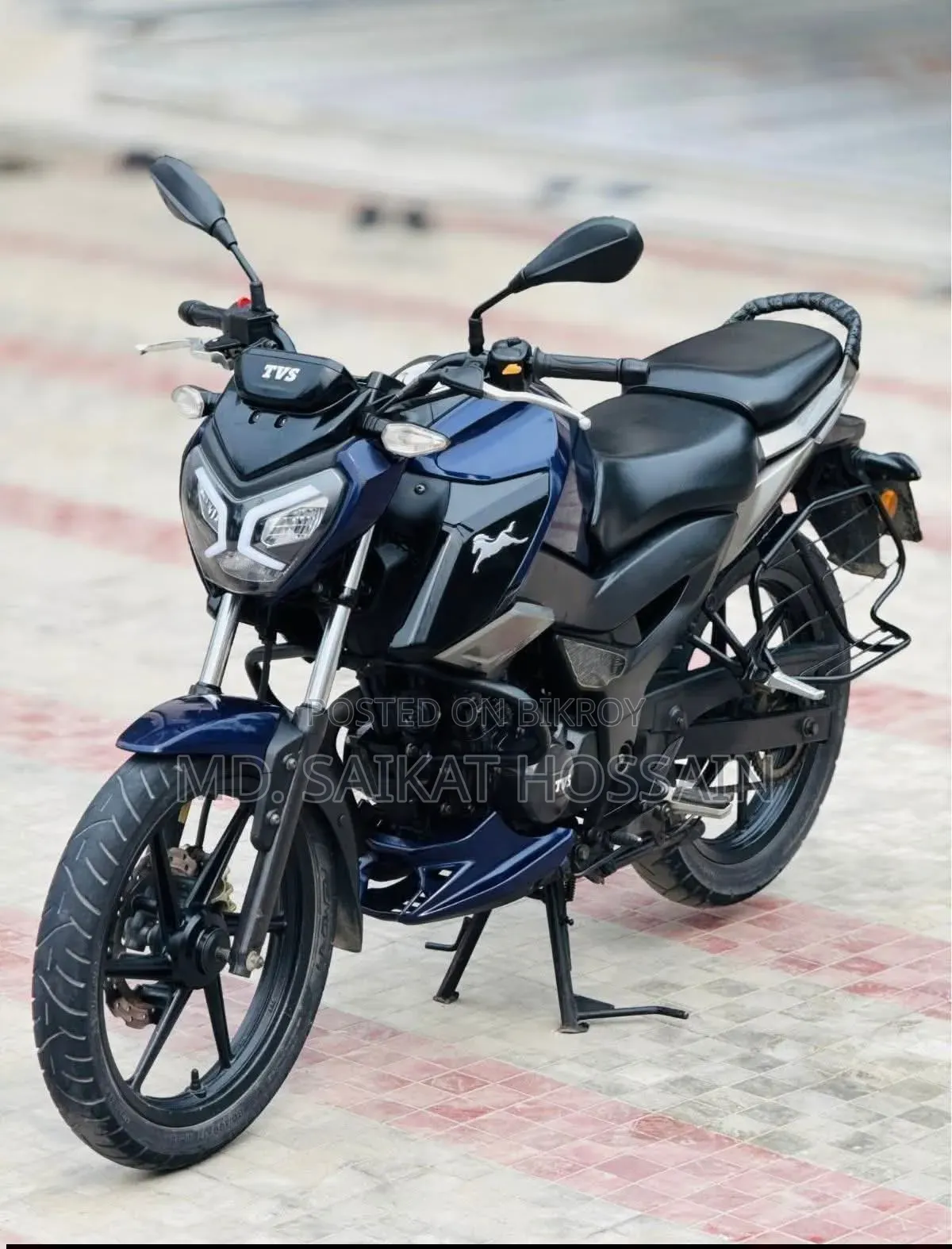 নতুন টিভিএস রাইডার ১২৫ ২০২৪ ব্ল্যাক