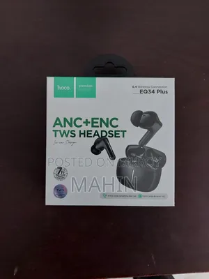 Hoco EQ34 Plus (ANC+ENC TWS Headset)