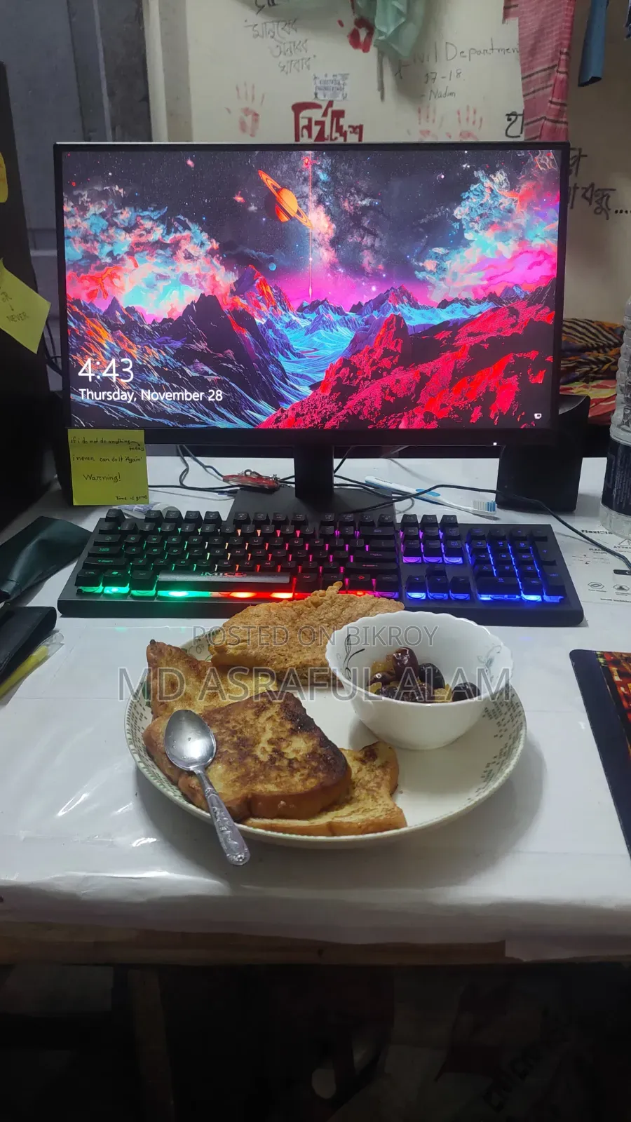 Desktop Computer Asus 16GB AMD Ryzen 5 SSD 500GB