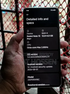Xiaomi Redmi Note 13 Pro+ 256 GB White