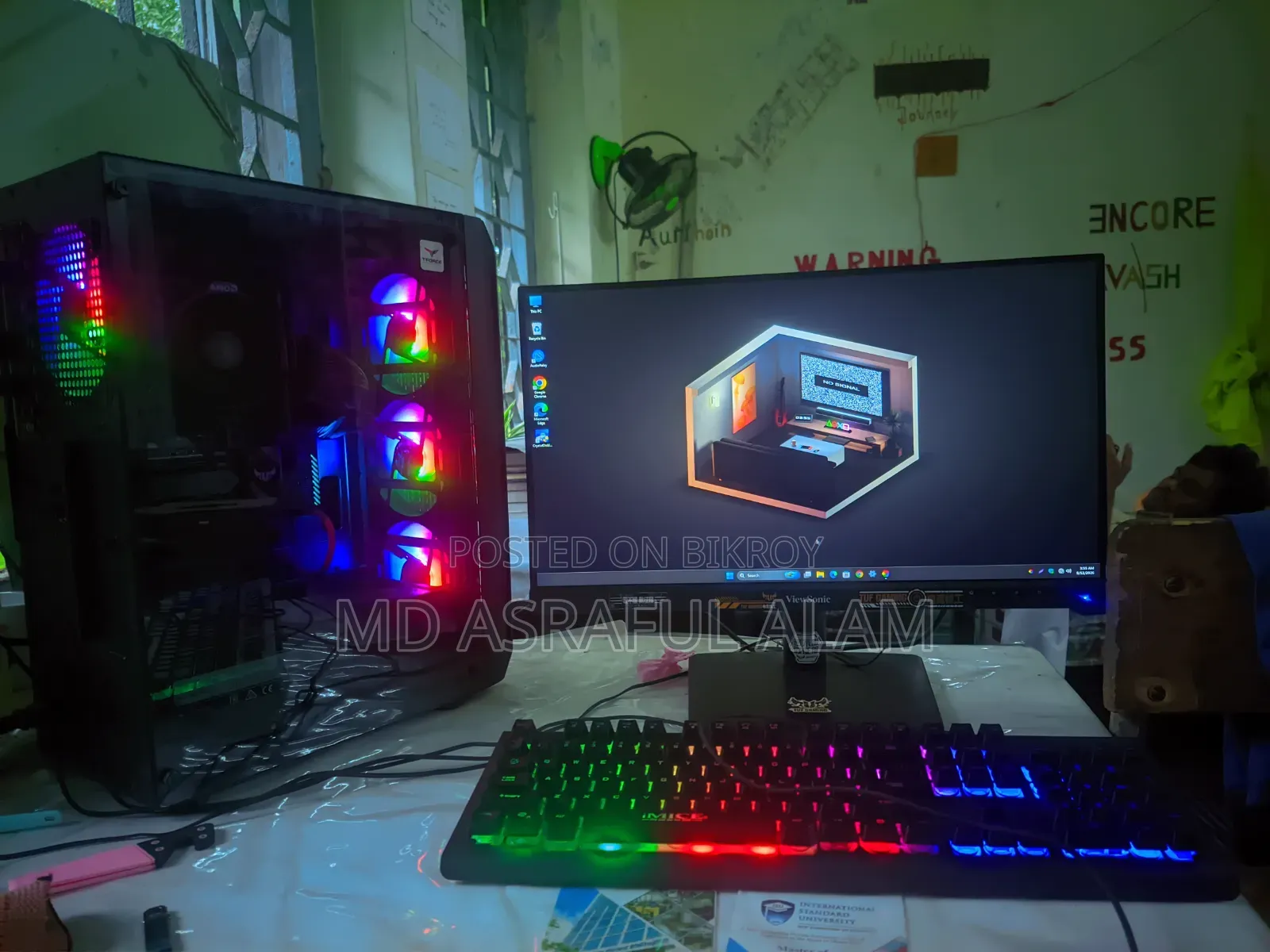 Desktop Computer Asus 16GB AMD Ryzen 5 SSD 500GB