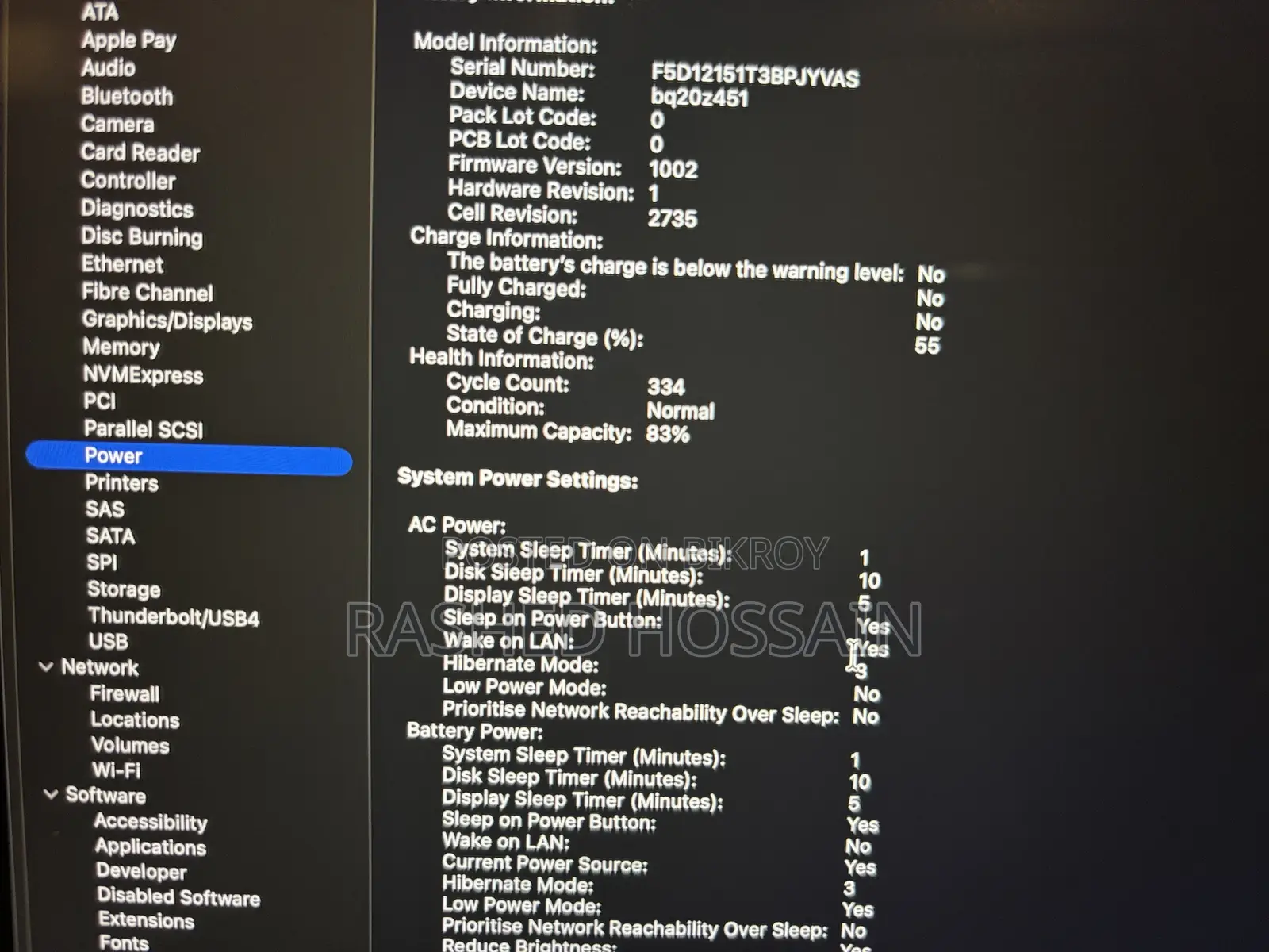 Laptop Apple MacBook Air 2020 M1 8GB Apple M1 SSD 256GB