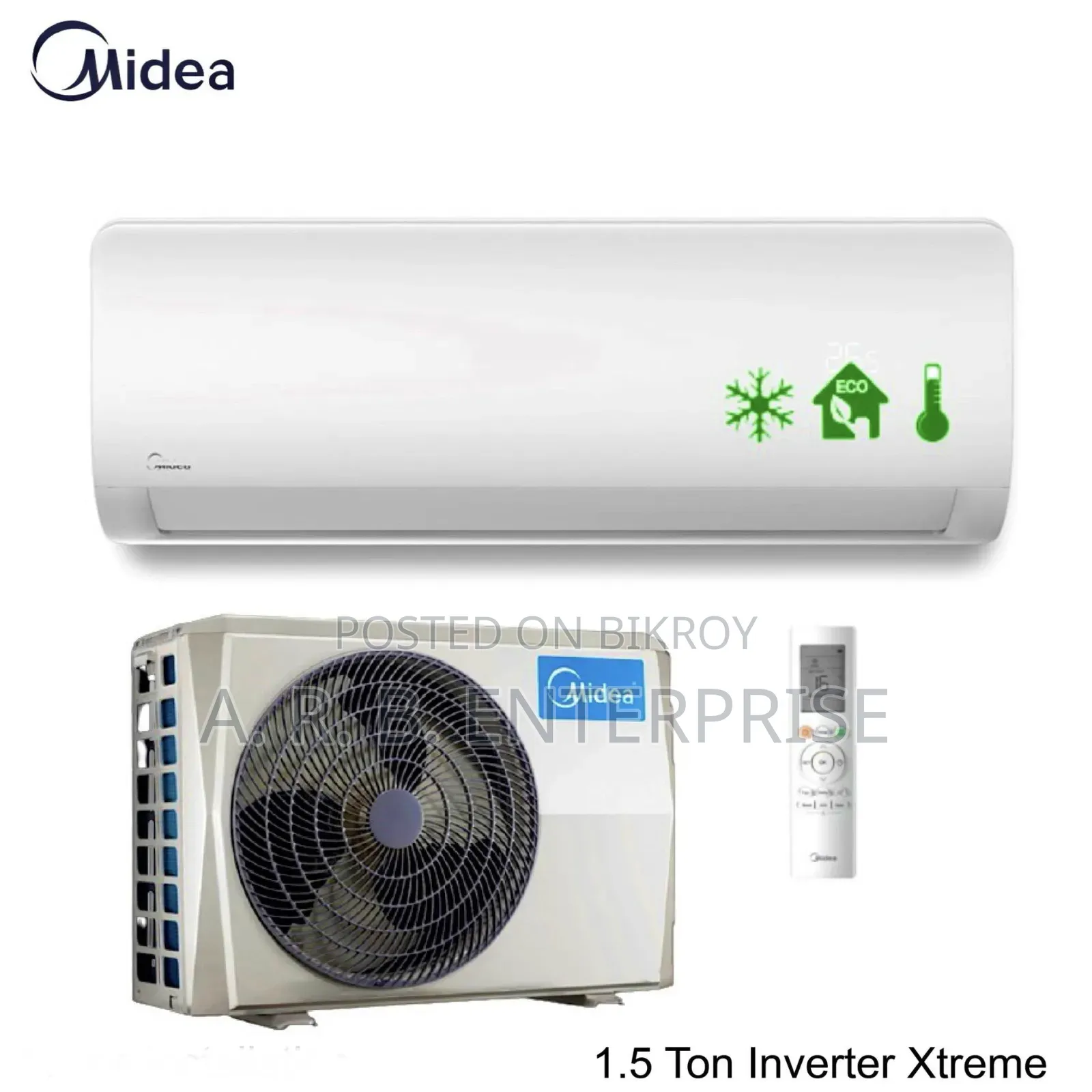 Midea Inverter AC 1.5 Ton (Exchange Offer)