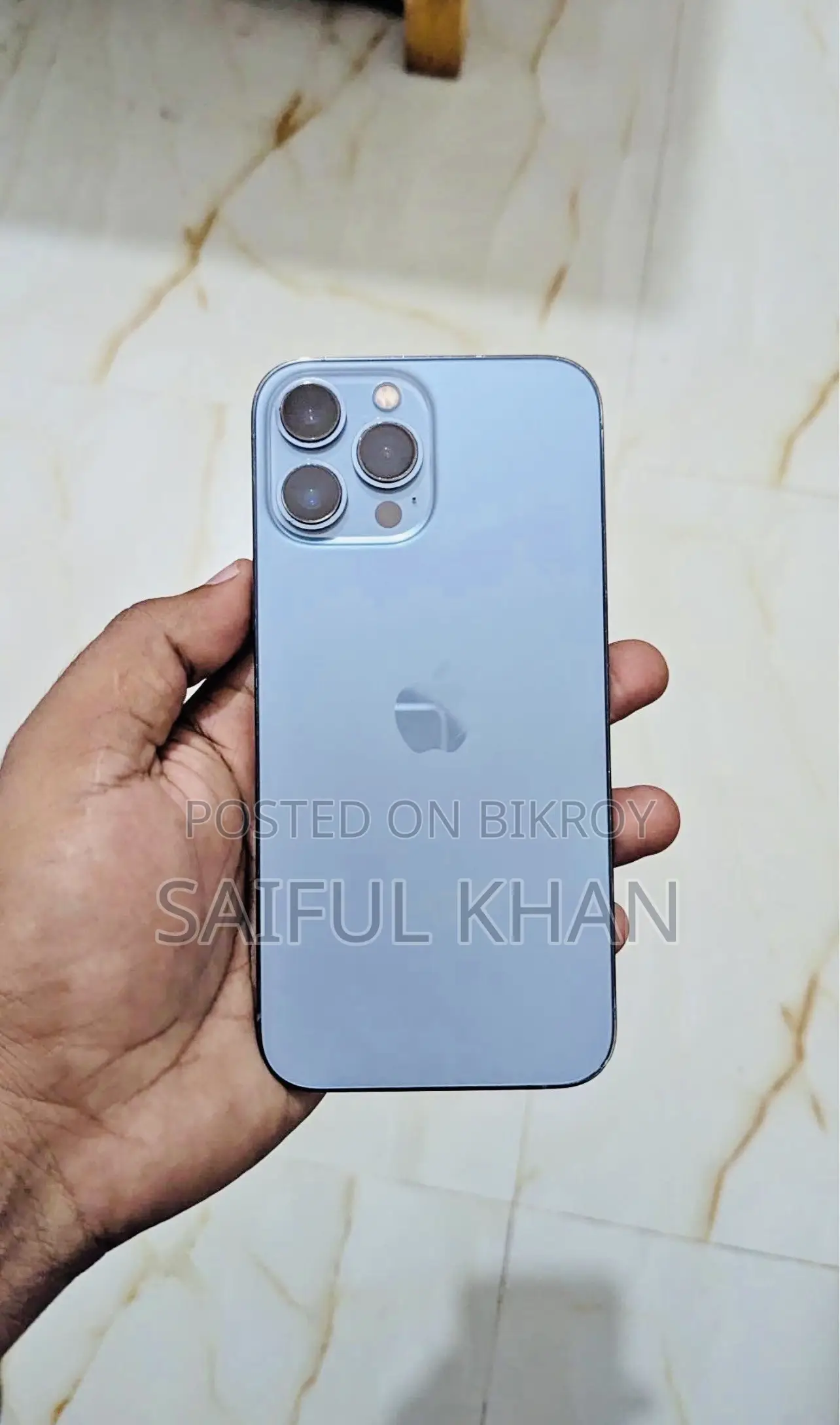 অ্যাপল আইফোন ১৩ প্রো ম্যাক্স ২৫৬ জিবি ব্লু