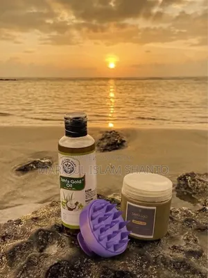 Organic Hair Oil and Hair Pack (Free Scalp Massager)
