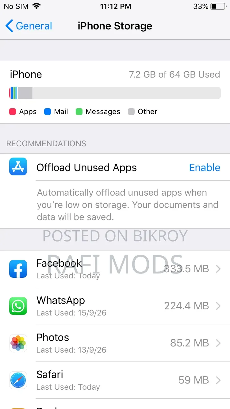 Apple iPhone 6 64 GB White