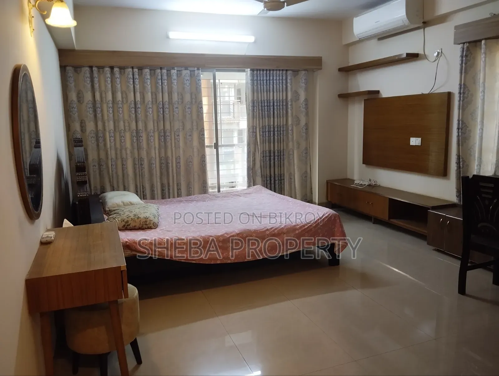 গুলশানে ভাড়ার জন্য সাজানো ৩ বেডরুমের অ্যাপার্টমেন্ট