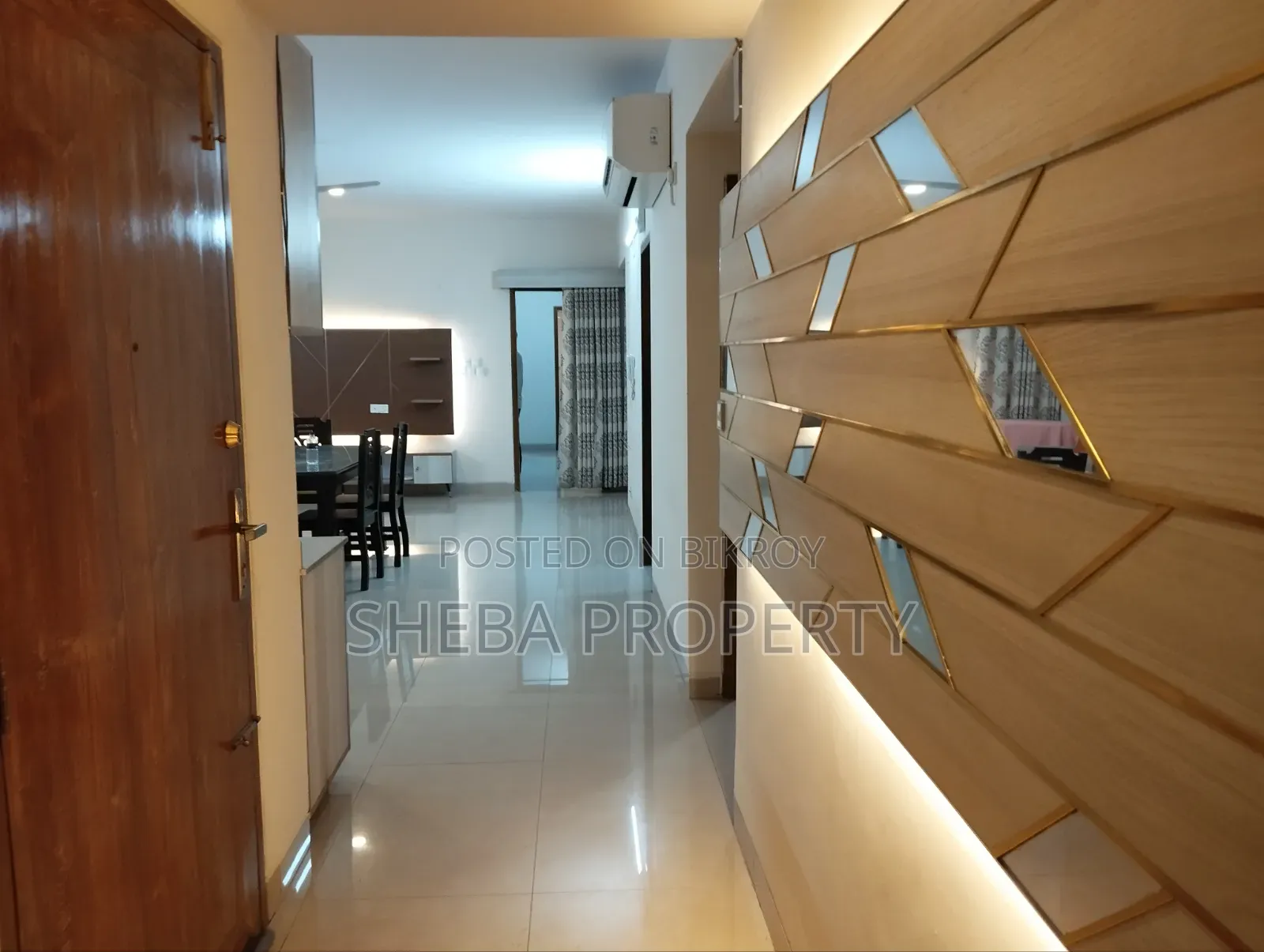 গুলশানে ভাড়ার জন্য সাজানো ৩ বেডরুমের অ্যাপার্টমেন্ট