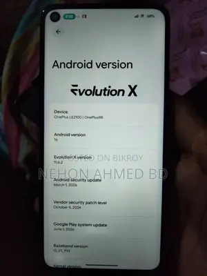 ওয়ানপ্লাস ৯আর ১২৮ জিবি কালো