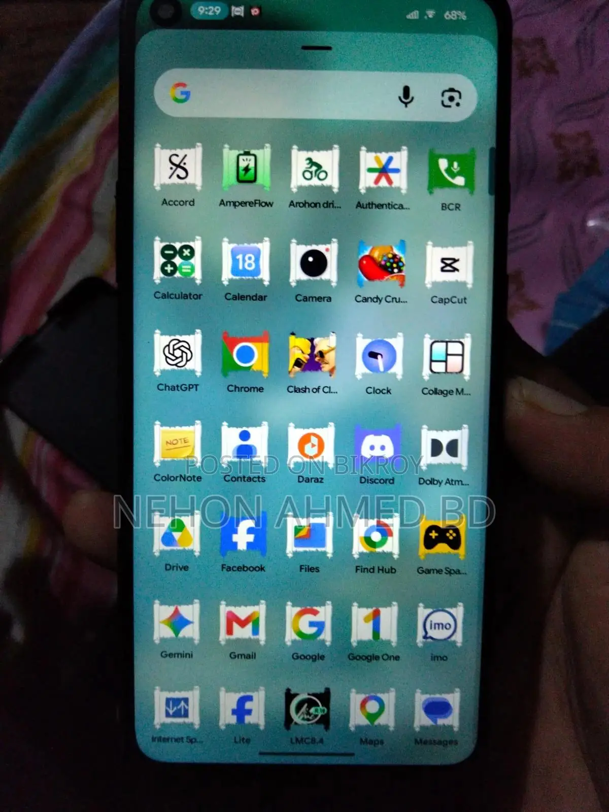 ওয়ানপ্লাস ৯আর ১২৮ জিবি কালো