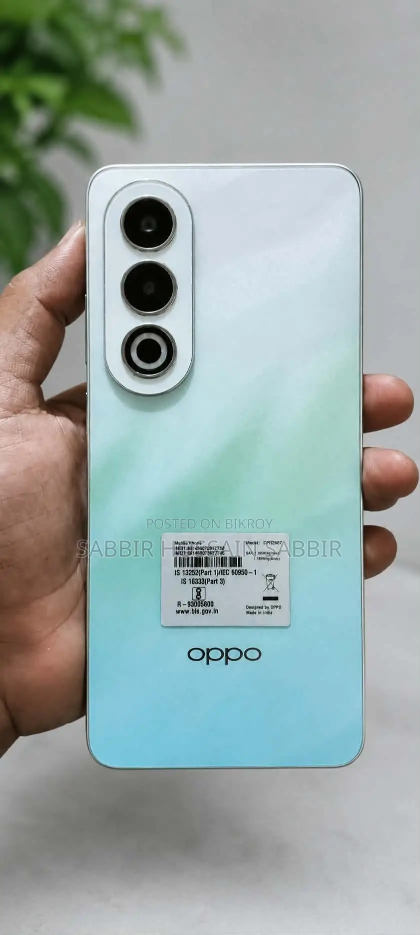 নতুন অপো কে১২এক্স ১২৮ জিবি সবুজ