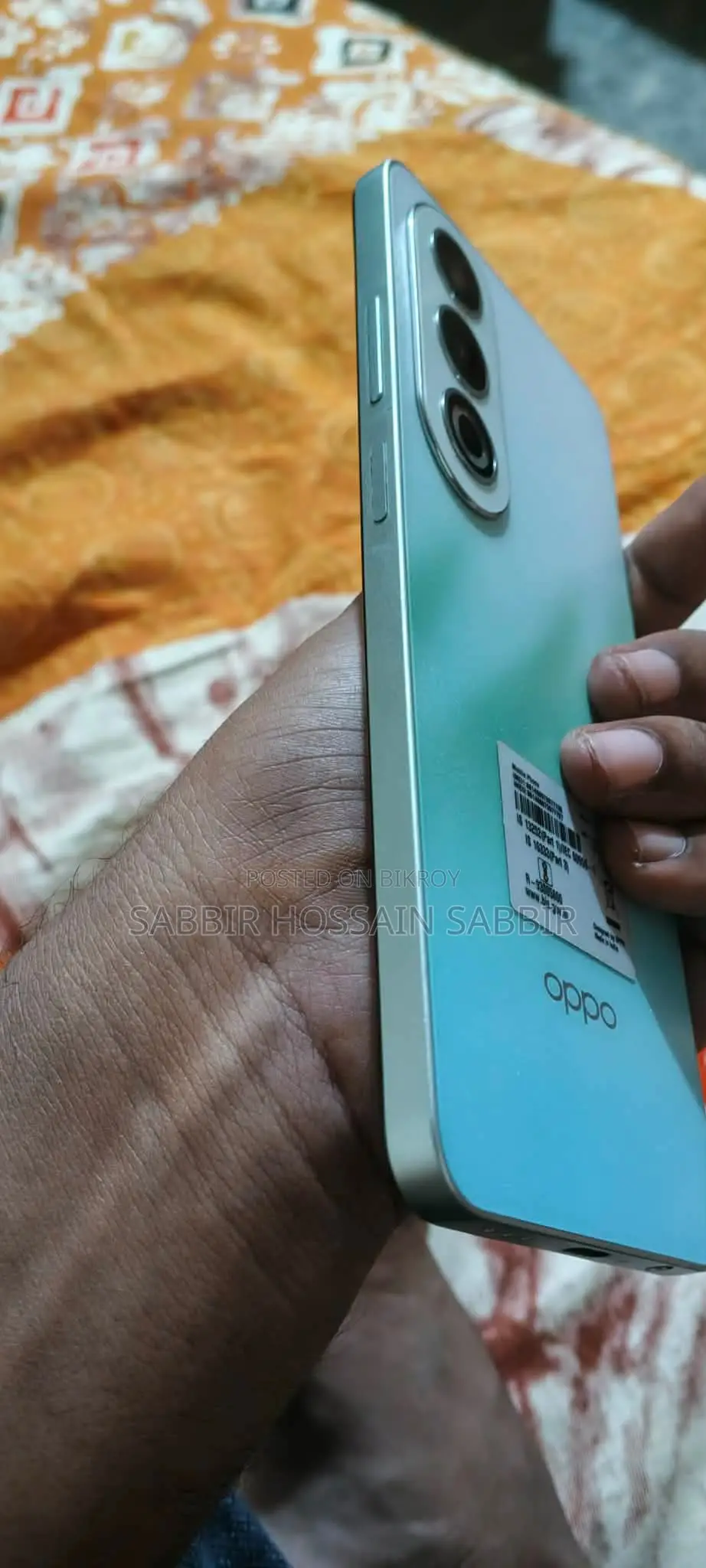 নতুন অপো কে১২এক্স ১২৮ জিবি সবুজ