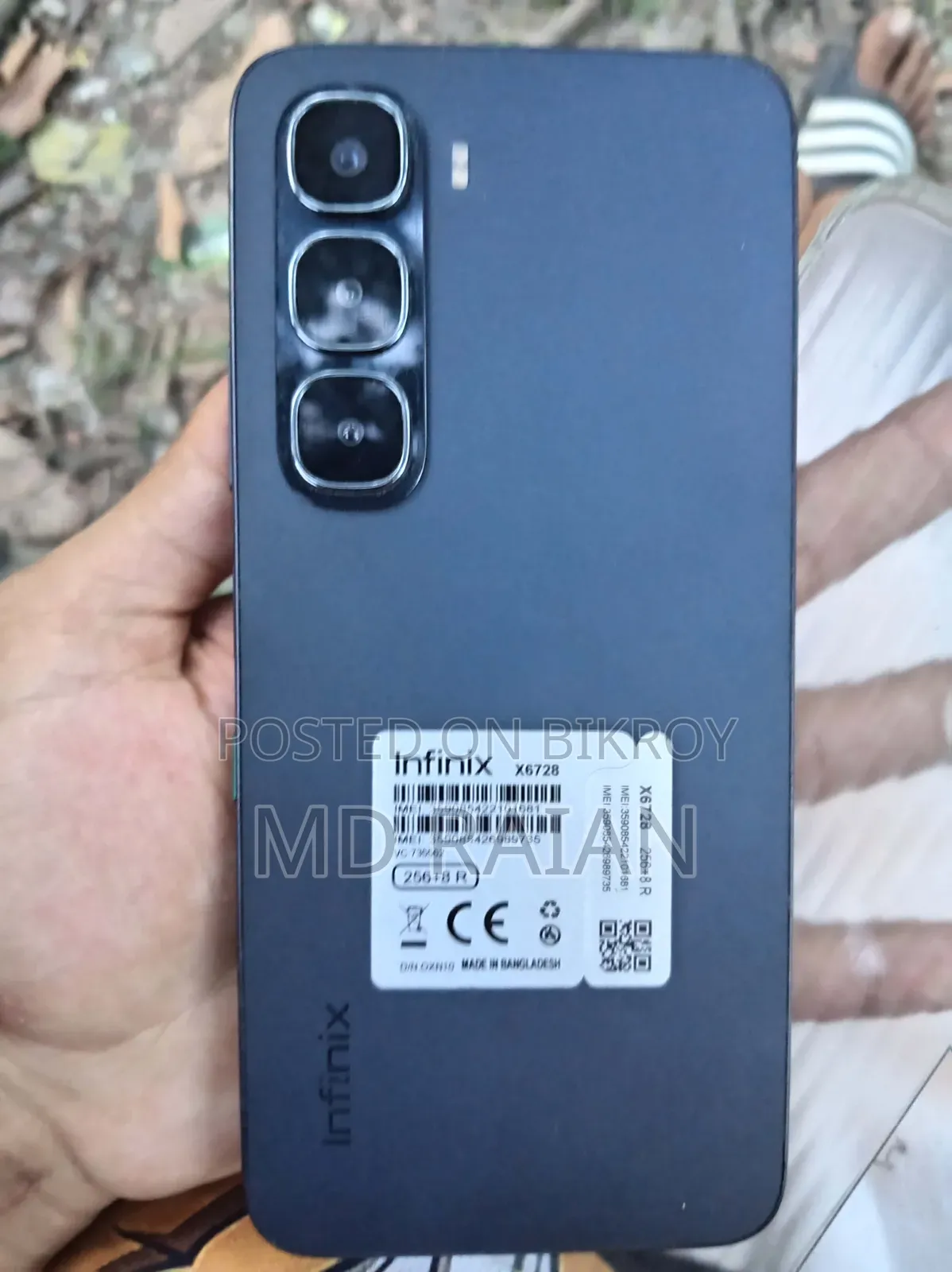 Infinix Hot 60i 256 GB Black