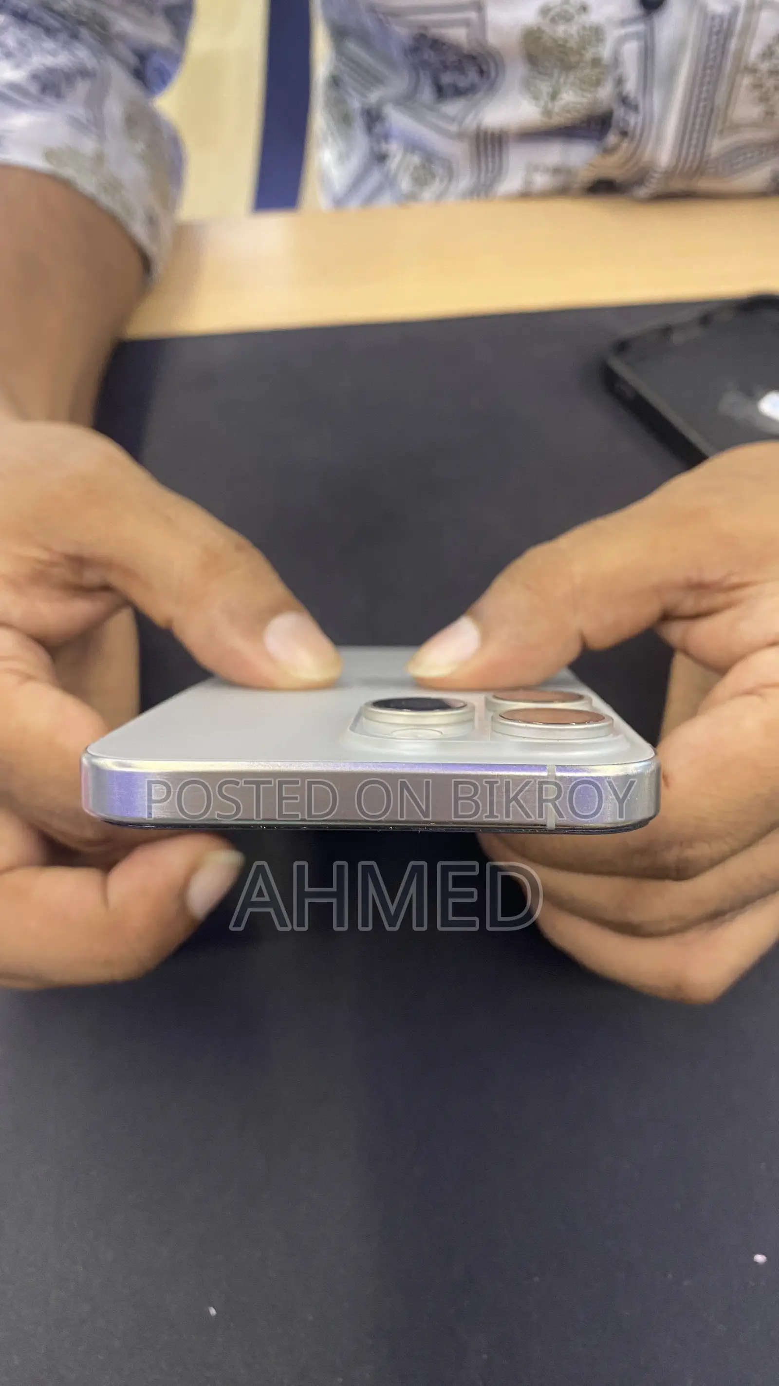 অ্যাপল আইফোন ১৫ প্রো ম্যাক্স ২৫৬ জিবি সিলভার