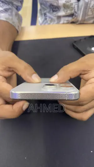 অ্যাপল আইফোন ১৫ প্রো ম্যাক্স ২৫৬ জিবি সিলভার